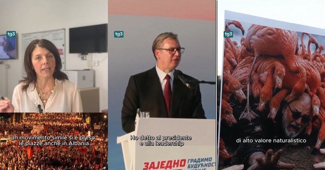 RAI 3 p&euml;r protestat n&euml; Ballkan: Vu&ccedil;i&ccedil; dha