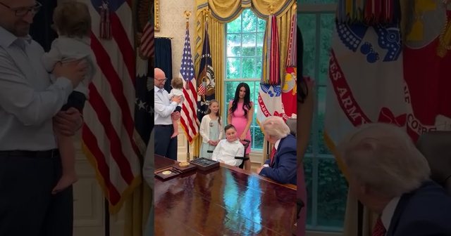 Trump pret në Zyrën Ovale familjen shqiptare, zbulohet arsyeja e