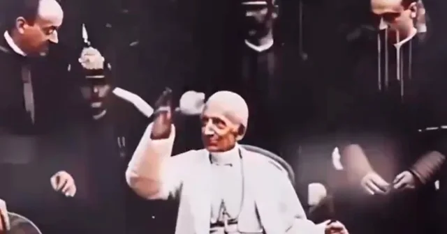 VIDEO/ Pamje të ralla nga Vatikani në vitin 1896! Ja kush ishte Kreu i