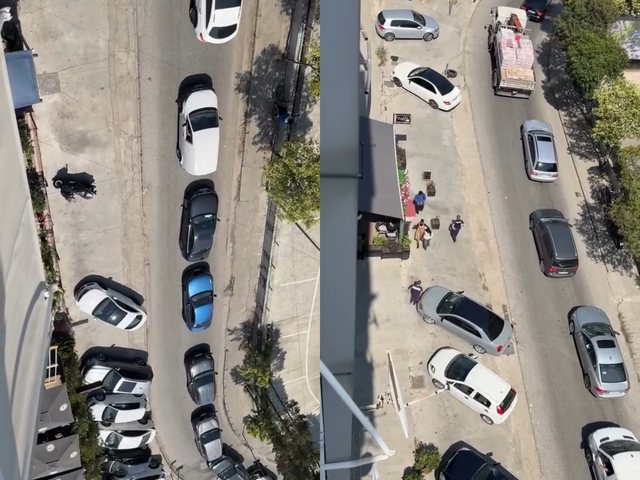 Kaos me parkimet te Kthesa e Kamz&euml;s, banor&euml;t: Po na mbytin me gjoba,