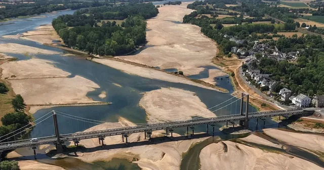 Loire thahet nga vapa ekstreme, lumi më i madh i Francës kthehet