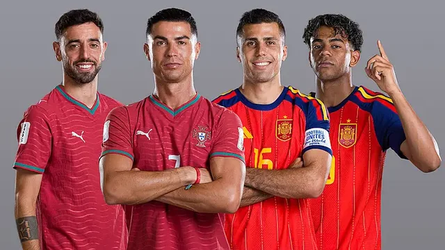 Portugalia dhe Spanja do t&euml; p&euml;rballen sonte n&euml; or&euml;n 21:00