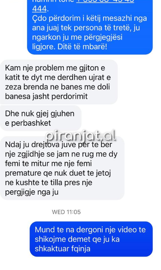 &ldquo;Uj&euml;rat e zeza m&euml; kan&euml; nxjerr&euml; nga