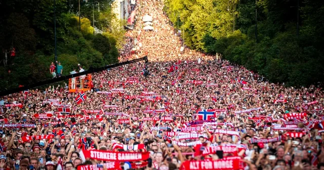 Oslo pritje madhështore për heronjtë e Norvegjisë, mbi 90