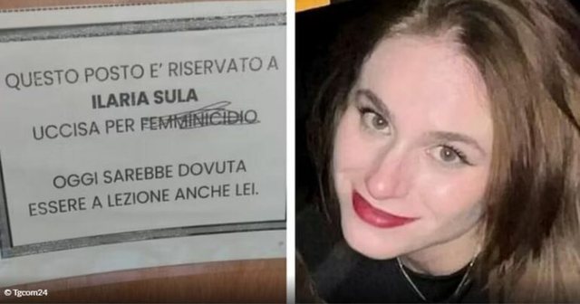 Shkarravitet shkrimi i vendosur në karrigen në nder të Ilaria