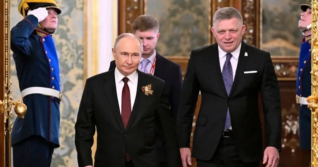 Kryeministri sllovak, Robert Fico u takua me Putinin në Moskë/