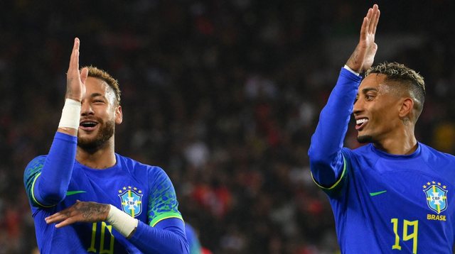 Një lajm i mirë e një i keq te Brazili, Raphinha dëmtohet
