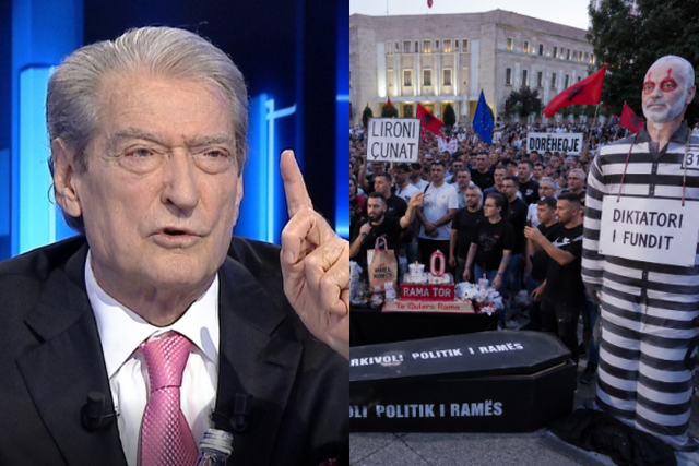 Arkivoli n&euml; protest&euml;/ Berisha: Qytetar&euml;t i p&euml;rgatit&euml;n