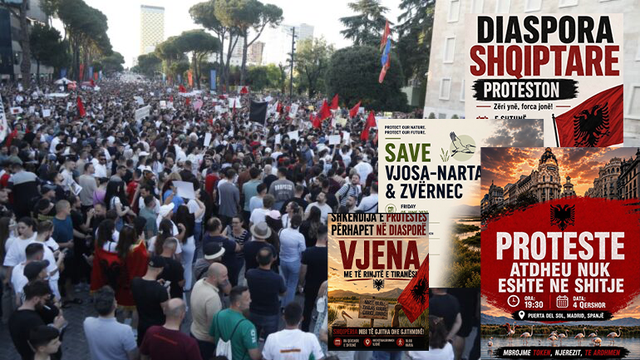Nga Londra n&euml; Madrid, Vjen&euml;, Stockholm e Hag&euml;/ Vala e protestave