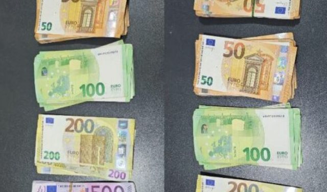 Sekuestrohen n&euml; Portin e Durr&euml;sit 19 mij&euml; euro cash, pak para