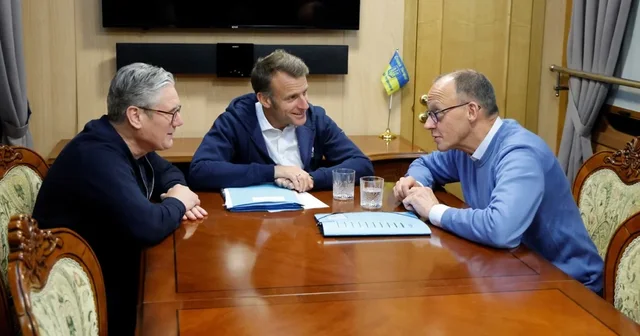 &#039;Ethe&#039; diplomatike në Ukrainë/ Macron, Merz, Starmer