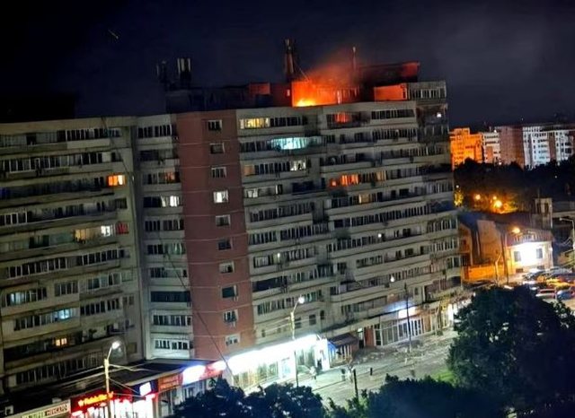 Droni rus godet p&euml;r her&euml; t&euml; par&euml; nj&euml; zon&euml; t&euml;