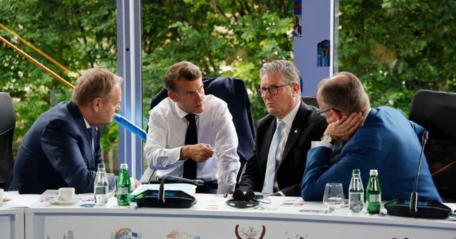 Bisedimet për paqe/ Presidenca ukrainase: Zelenskyy, Macron, Merz, Starmer