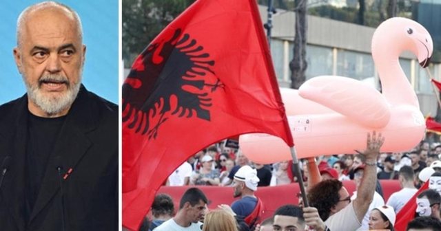 "Nuk kam frikë nga turma"/ Protestat masive në vend, Rama