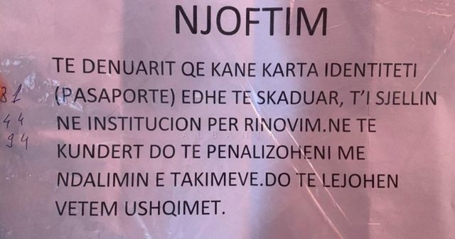 "Do të penalizoheni me ndalimin e takimeve," të burgosurve