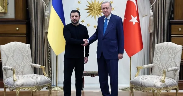 Nis takimi midis Erdogan dhe Zelenskyt në Pallatin Presidencial në