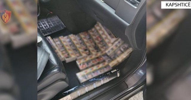 Tentoi të fuste kontrabandë steka me cigare dhe produkte ushqimore/