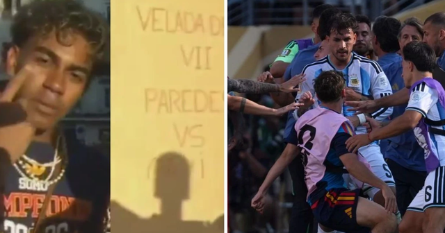 Banderola e Yamalit pushton rrjetin/ Tallja me Paredes dhe Gavin bëhet