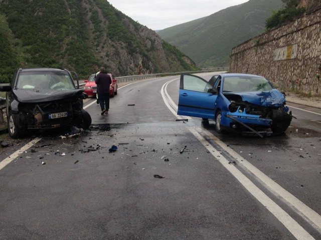 Aksidentet rrugore n&euml; rritje, Tirana kryeson me bilanc alarmues