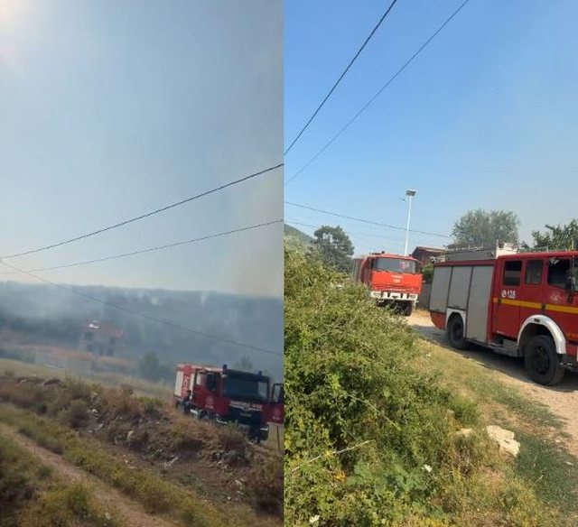 Vatra e zjarrit rrezikon banesat n&euml; Ferm&euml; t&euml; Rromsit n&euml;