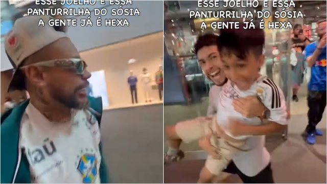 VIDEO/ E ngat&euml;rruan me Neymarin, influenceri brazilian shkakton kaos