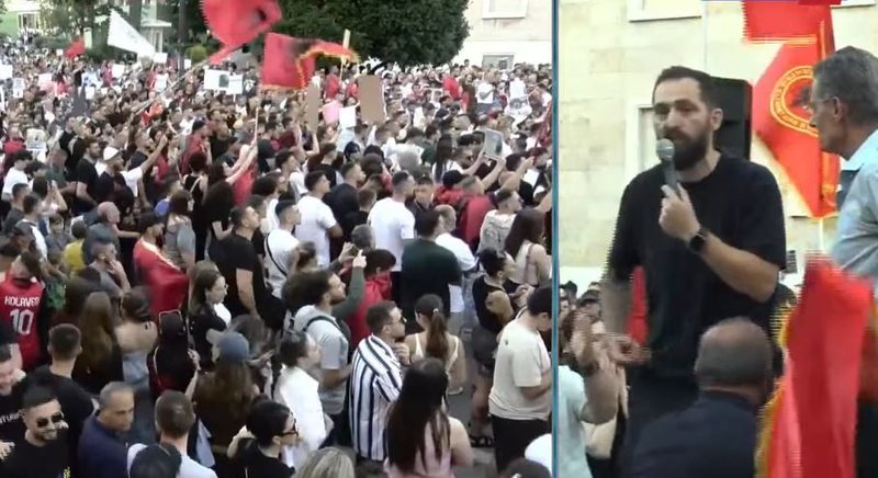 &ldquo;Na prish&euml;n internetin q&euml; t&euml; bllokonin protest&euml;n