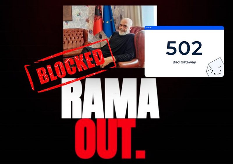 Sapo shkoi 700 mij&euml; vota, Rama bllokon faqen ku firmosej shkarkimi i tij