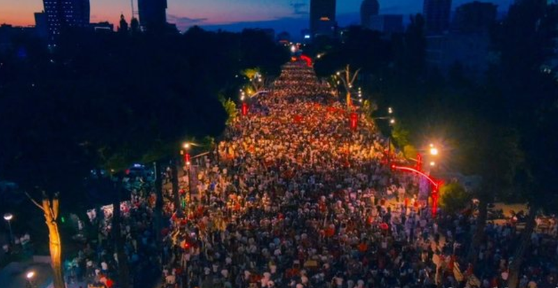 Dita e 10 e protest&euml;s s&euml; &ldquo;Shqip&euml;ris&euml; s&euml;