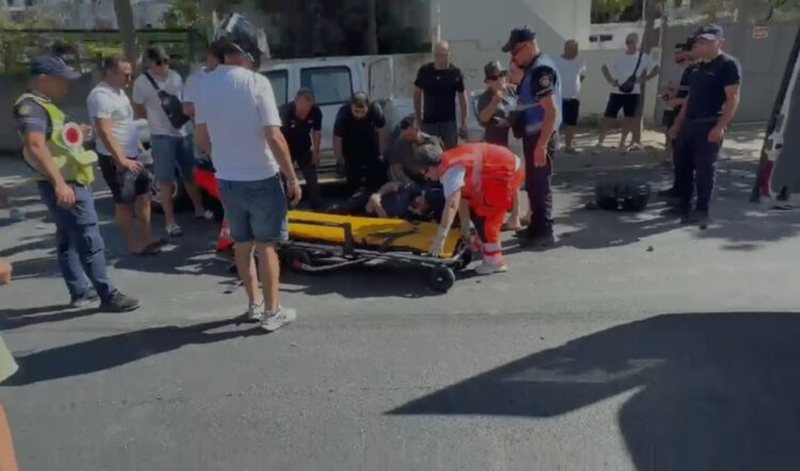 Makina p&euml;rplas motorin n&euml; Vlor&euml;, nj&euml; i plagosur