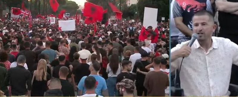 &ldquo;Rama m&euml; ka quajtur bastard&rdquo;/ Protestuesi: Flet p&euml;r