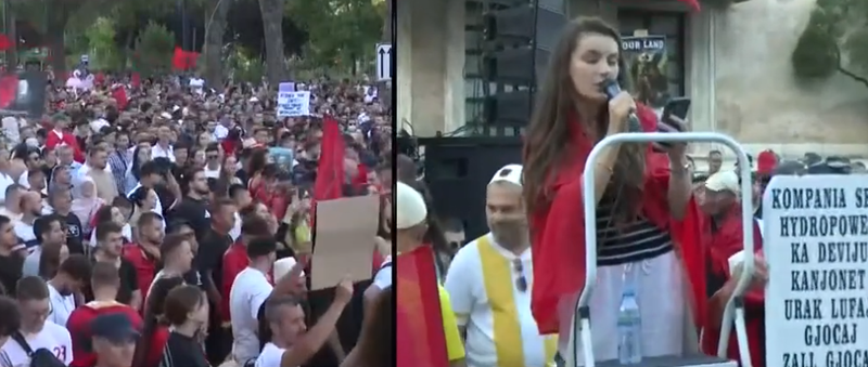 Protestuesja: Nuk frik&euml;sohemi nga presionet, as nga patronazhist&euml;t