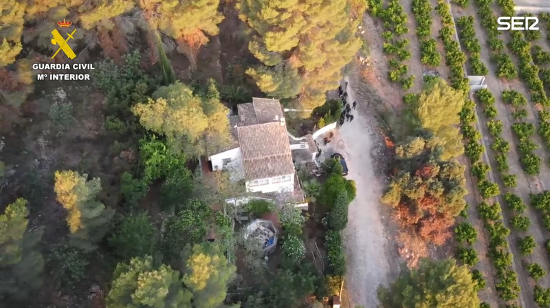 VIDEO/ Shkat&euml;rrohet plantacioni gjigant i kanabisit n&euml; Spanj&euml;,