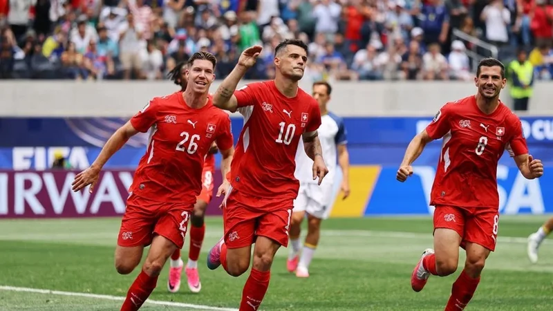 Xhaka ua mbylli goj&euml;n kritik&euml;ve pas golit &ndash; festa n&euml; fund