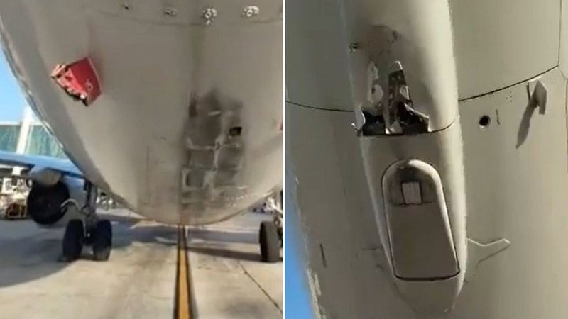 Avioni me pasagjer&euml; n&euml; nj&euml; nga aeroportet m&euml; t&euml;