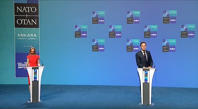 VIDEO/ Shefi i NATO-s gjendet n&euml; nj&euml; situat&euml; t&euml;