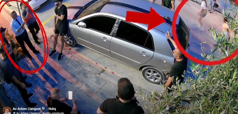 VIDEO-skandali n&euml; Sarand&euml;/ Drejtori i AMP Vlor&euml; dhe zyrtar&euml;t