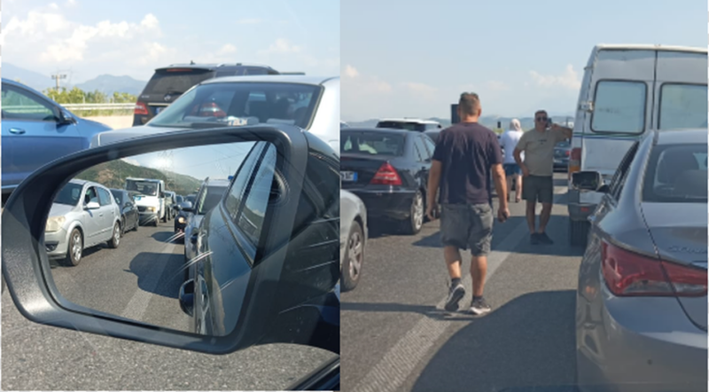 Aksident n&euml; autostrad&euml;n Tiran&euml;-Elbasan, paralizohet qarkullimi