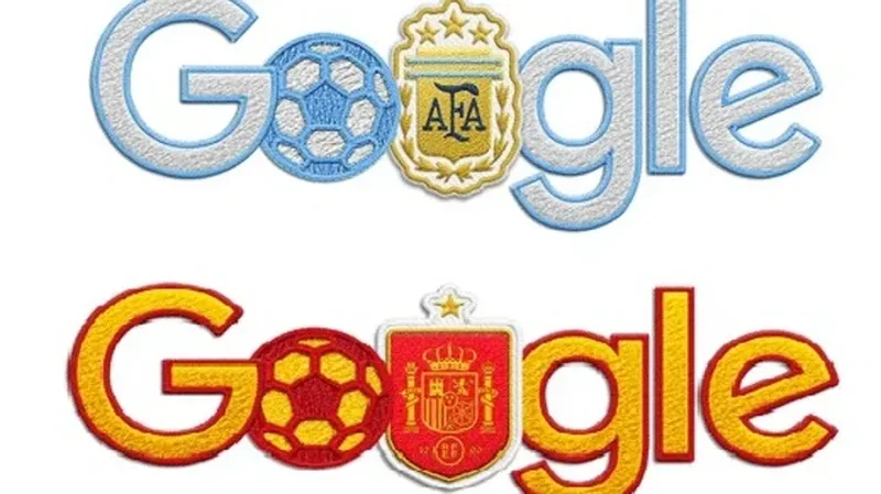Google feston finalen Argjentin&euml;-Spanj&euml; me nj&euml; Doodle t&euml;