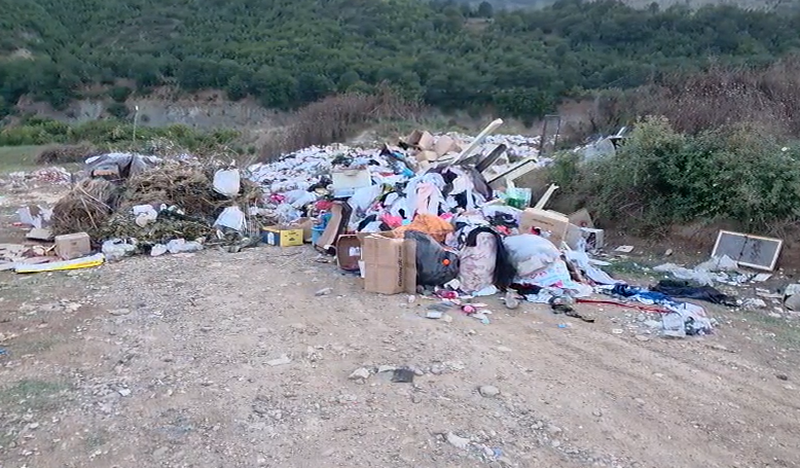 Alarm mjedisor n&euml; Vjos&euml;, Bashkia K&euml;lcyr&euml; depoziton mbetjet
