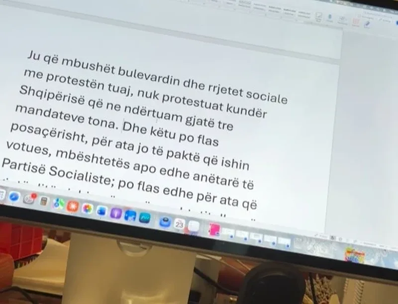 &ldquo;Po flas p&euml;r ata an&euml;tar&euml; t&euml; PS q&euml; ishin n&euml;