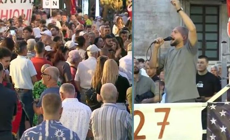 Protesta kund&euml;r qeveris&euml;/ Aktivisti: T&euml; h&euml;n&euml;n q&euml;