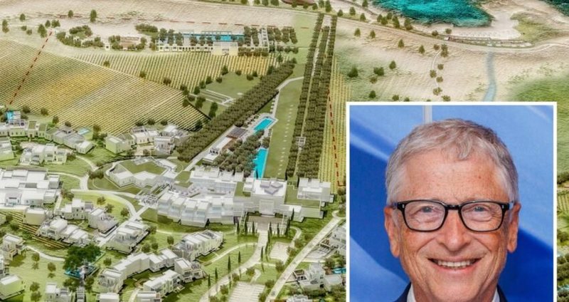 Protesta n&euml; Puglia kund&euml;r 'resortit t&euml; Bill Gates'!