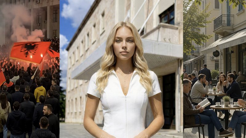 Mes protestave: Akila, gazetarja me inteligjenc&euml; artificiale, do t&euml;