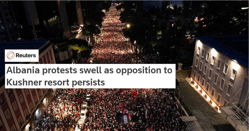 &ldquo;Reuters&rdquo;: Mij&euml;ra n&euml; rrug&euml;, protesta m&euml; e madhe