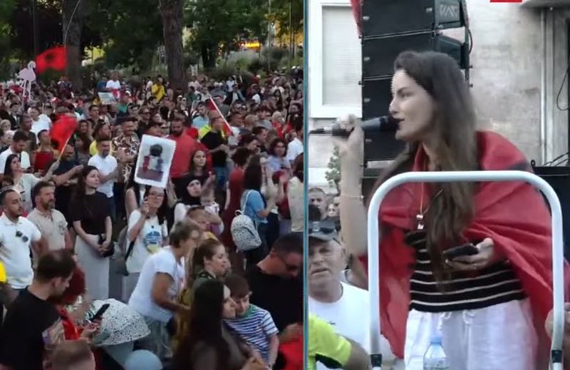 Protestuesja b&euml;n denoncimin e fort&euml;: Marrim telefonata intimiduese