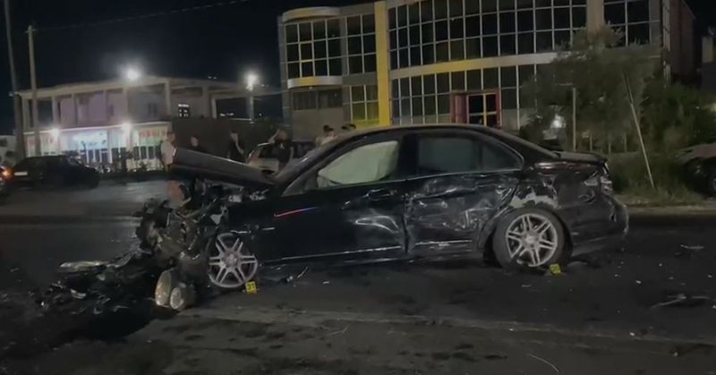 Aksident i fort&euml; n&euml; aksin Fush&euml; Kruj&euml;-Tiran&euml;/