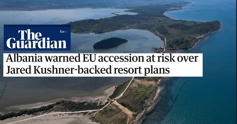 &ldquo;Shqip&euml;ria po luan me zjarrin&rdquo;/ The Guardian: