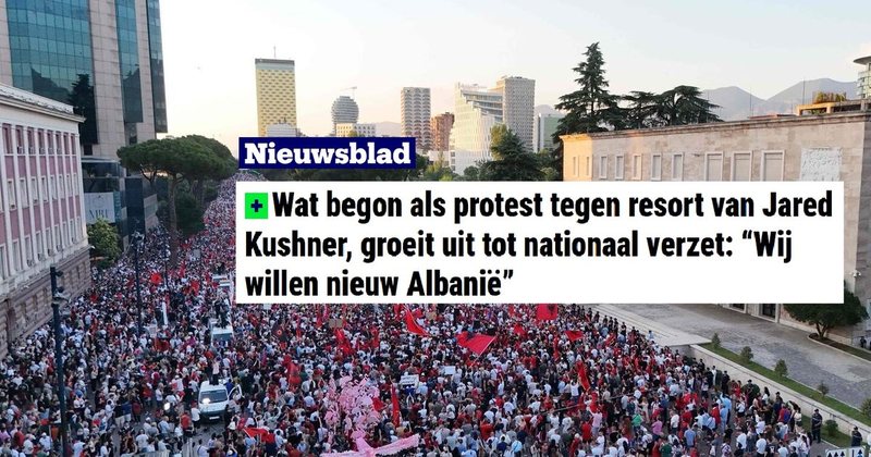 Media belge: Rama po fsheh kok&euml;n n&euml; r&euml;r&euml; nga protestat&nbsp;