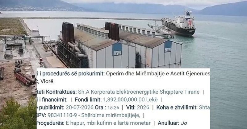 &Ccedil;menduria me &ldquo;Tigrat&rdquo; n&euml; Vlor&euml;/ KESH hap tender 20