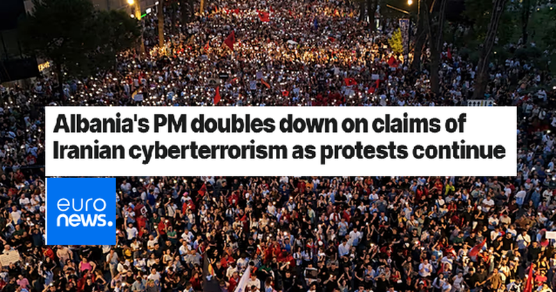 &ldquo;EuroNews&rdquo;: Protesta n&euml; Shqip&euml;ri nuk &euml;sht&euml;
